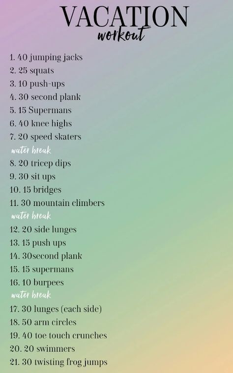 Wods Crossfit, Hotel Workout, Vacation Workout, Beach Workouts, Hiit Training, Sit Ups, Staying Fit, Cardio Training, Circuit Workout