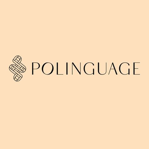 Branding and brand strategy, graphic design for Polinguage language school. Language Center Logo, Language Centers, Center Logo, Learning Methods, Language School, Just Smile, Language Learning, Brand Designer, Brand Strategy