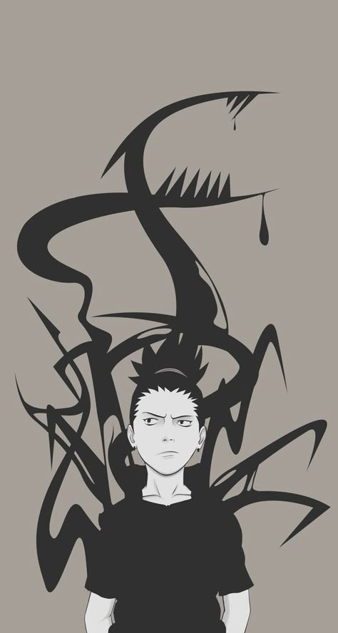 Shikamaru ♡ An Anime, The Words, Anime Character, A Man, Naruto, Black And White, Hair, Anime, White