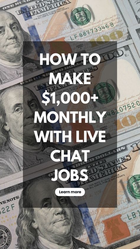 How to make $1,000+ monthly with live chat jobs. Learn more now! Freelance Jobs, Jobs Online, High Paying Jobs, Social Media Jobs, Online Job, Job Work, Online Tutoring, Extra Income, Remote Jobs