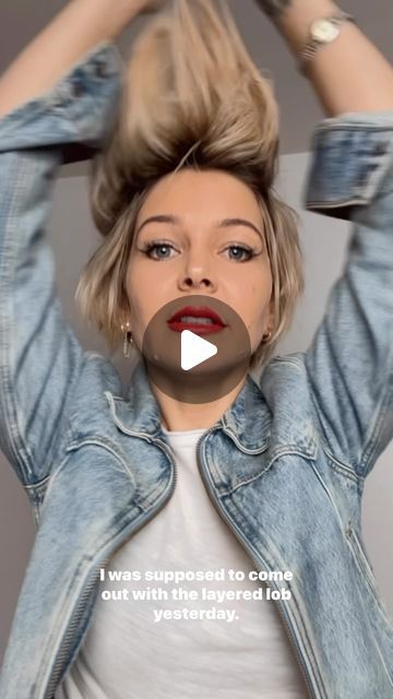 Briana Cisneros Hair, Layered Lob, Statement Hair, Food Poisoning, A Pony, Cute Looks, Instagram Food, Be Beautiful, Short Hair Cuts For Women