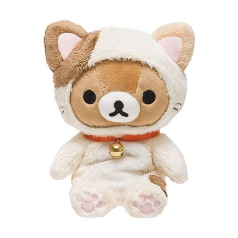 Rilakkuma Plushie, Rilakkuma Plush, Kawaii Stuff, Kawaii Plush, Kawaii Plushies, Cute Stuffed Animals, Stuffed Toys, Rilakkuma, Cute Plush