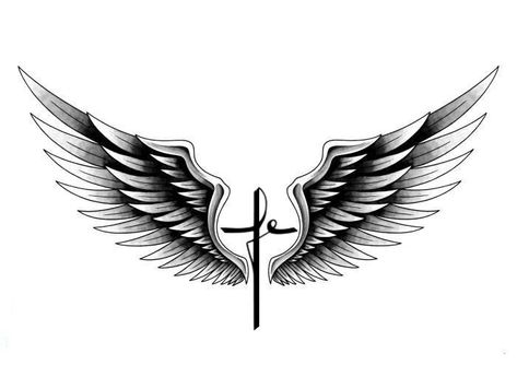 Wing Neck Tattoo, Cross With Wings Tattoo, Wing Tattoo Men, Cross With Wings, Lion Tattoo Sleeves, Tattoos To Cover Scars, Forearm Band Tattoos, Back Of Neck Tattoo, Men Tattoos Arm Sleeve