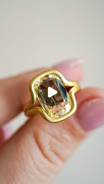 SOFIA KAMAN FINE JEWELS on Instagram: "You ask & we deliver 👐  Our newest engagement ring, now available to stack in a matching fashion ✔️ We took to the drawing board and reshaped our best-selling Beau bands to better match the bands of gold that make up Onda. What do you think?   #engagementring #uniquejewelry #engagementringideas #weddingrings #alternativebride #eclecticdesign #naturaldiamonds #ringoftheday #engagement #nontraditionalbride #labgrowndiamonds #ringstack #cushiondiamond #solidgold #goldjewelry #oneofakind" Sofia Kaman Engagement Ring, Nontraditional Bride, Sofia Kaman, Unusual Engagement Rings, Alternative Bride, Cushion Diamond, Eclectic Design, Drawing Board, Fine Jewels