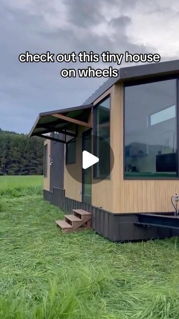 Towable Tiny House, Tiny House Video Tour, Boho Tiny House Interiors, Big Tiny House, Trailer Tiny House, Mobile Tiny House, Tiny Home Ideas, Tiny House Tour, Small Houses On Wheels