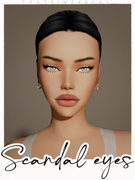 scandal-eyes  | thatsims4hore Sims 4 Cc Patreon Eye Shape, Face Shape Sims 4 Cc, Cc Sims 4 Eye Shape, Eye Shape Sims 4, Sims 4 Face Shape Cc, Sims 4 Eyes Shape, Sims 4 Eyes Cc Shape, S4cc Eyes, Sims Cc Eye Shape