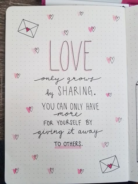 Bullet Journal - February Bullet Journal Quote February Bujo Quote Page, Cute Journal Pages Writing, February Bujo Ideas, February Aesthetic Quotes, Bulett Journal Ideas February, February Planner Ideas, Febuary Spreads Bullet Journal, February Quotes Inspirational, February Drawings