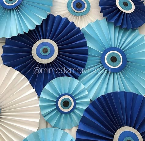 Evil Eye Birthday Party Decorations, Evil Eye Theme Party Decor, Evil Eye Birthday Decoration, Evil Eye Theme Decor, Evil Eye Theme Party, Evil Eye Birthday Party, Greece Themed Party Decoration, Evil Eye Party, Santorini Party