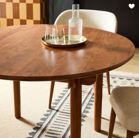 Round Dinning Table, Wood Round Dining Table, Round Wood Table, Round Dining Tables, Family Room Remodel, Modern Tables, Round Wood Dining Table, Circle Table, Circular Table