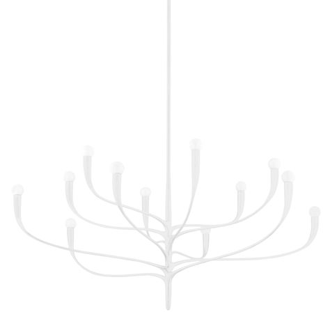 LABRA 9612-WP | Hudson Valley Lighting Group Labra Chandelier, 12 Light Chandelier, Corbett Lighting, Troy Lighting, White Chandelier, Large Chandeliers, Hudson Valley Lighting, Light Chandelier, Picture Light