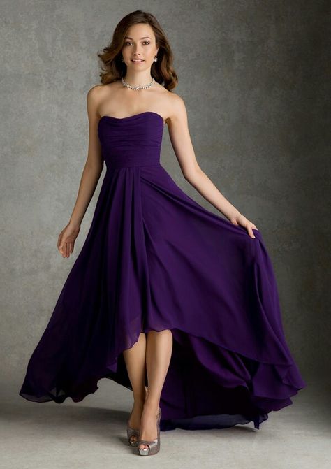 Dark purple bridesmaid dress Regency Bridesmaid Dresses, Mori Lee Bridesmaid Dresses, High Low Bridesmaid Dresses, Purple Bridesmaid Dress, Purple Bridesmaid, Purple Bridesmaids, 파티 드레스, Purple Bridesmaid Dresses, Bridesmaid Dress Styles