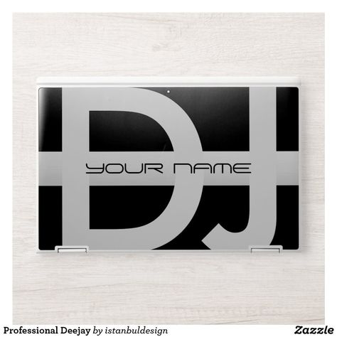 Professional Deejay HP Laptop Skin Ipad Computer, Dj Gifts, Professional Dj, Hp Laptop Skin, Hp Elitebook, Skin Laptop, Hp Laptop, Laptop Cases, Computer Case