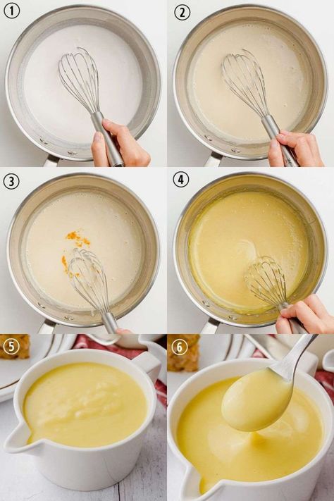 Vegan Custard - Quick, Easy + Paleo Option - Texanerin Baking Vegan Custard Buns, Easy Vegan Dessert Quick, Paleo Custard, Vegan Vanilla Custard, Vegan Custard, Dairy Free Deserts, Dairy Substitutes, Patisserie Vegan, Vegan Pudding