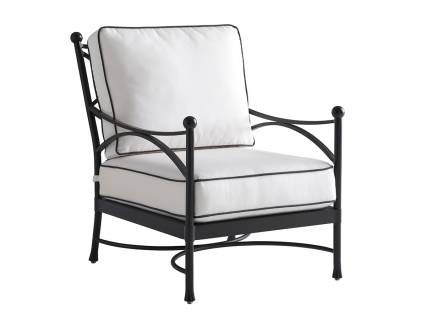 Chairs | Outdoor Furniture | Outdoor Accent and Lounge Chairs | Lexington Home Brands White Lounge Chair, Tommy Bahama Outdoor, Lexington Home, Outdoor Lounge Chair, Mesa Exterior, Sunbrella Cushions, Pool Bar, Lexington Furniture, White Cushions