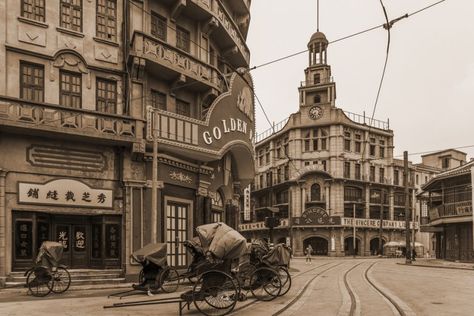 Shanghai City, Types Of Dragons, Old Shanghai, Travel Infographic, What Dogs, Famous Buildings, Your Spirit Animal, Old Street, My Past