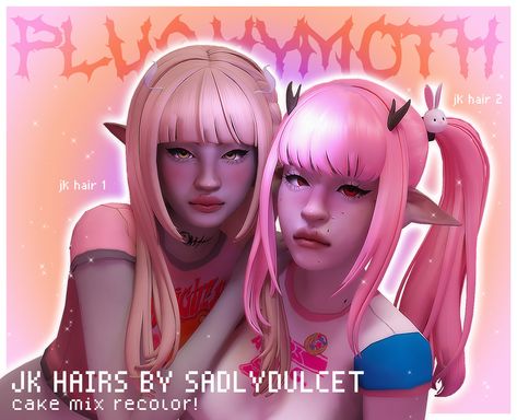 Scene Kid Hair, Cc Hair, Sims 4 Anime, The Sims 4 Packs, Sims 4 Body Mods, Tumblr Sims 4, Sims 4 Cc Folder, Sims 4 Characters, Sims Four