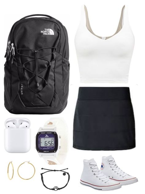 Fit Layout, Outfits With Skirts, Girl Exercise, Crop Top Outfits Summer, Trendy Outfits Inspiration, Outfit Boards, Emma Style, Teen Trends, Lululemon Outfits