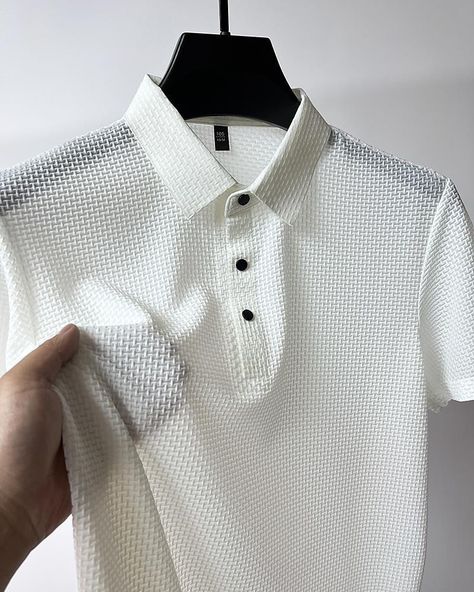 Men's Polo Shirt Golf Shirt Casual Holiday Lapel Short Sleeve Fashion Basic Plain Button Summer Regular Fit Black White Green Dark Blue Apricot Grey Polo Shirt 2023 - US $23.99 Polo Mens Fashion, Polo Shirt Outfit Men, Polo T Shirts For Men, Polo For Men, Polo Fashion, Business Casual Top, Collar Shirt Men, Polo Shirts Men, Polo Men