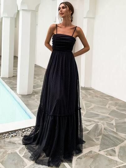 Prom Dresses Extra, Mesh Prom Dress, Maxi Black Dress, Black Formal Gown, Beach Dress Summer, Azazie Dresses, Prom Look, Mesh Maxi Dress, Bridesmaid Ideas