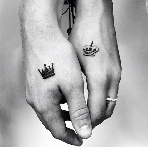 Partner Tattoos, Couple Tattoos Unique Meaningful, Best Couple Tattoos, Tattoo Placements, Couples Tattoos, Cute Couple Tattoos, Couple Tattoos Unique, Relationship Tattoos, Ring Finger Tattoos