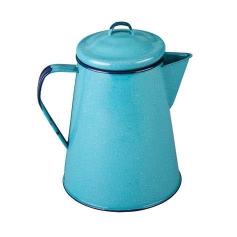 Cafetera Peltre Cinsa 3 Litros Azul Turquesa (32622) - CINSA Stainless Steel Pot, Tea Maker, Delicious Coffee, Quality Coffee, Coffee Maker, Tea Pots, Coffee Tea, Things To Think About, Kitchen Dining