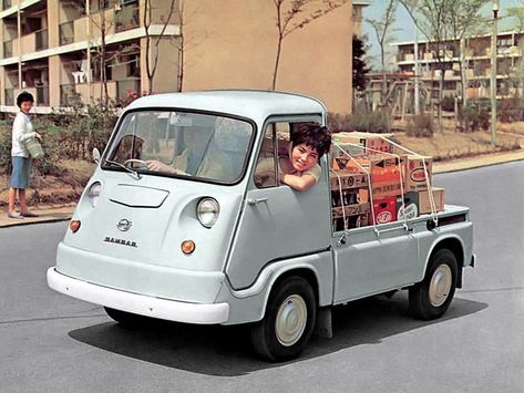 Subaru Sambar, Car Reference, Vehicle Concept, Sketch Reference, Kei Car, Beautiful Crafts, Microcar, Tiny Cars, Gilles Villeneuve