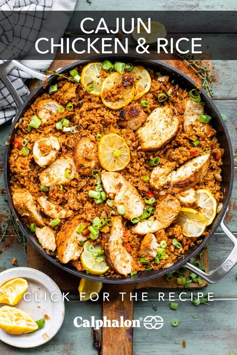 Cajun Chicken Fried Rice, Cajun Chicken Bowl, Cajun Chicken Rice, Easy Cajun Chicken, Creamy Cajun Sauce, Cajun Chicken And Rice, Easy Cajun, Chicken And Rice Dishes, Cajun Sauce