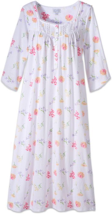 Cotton Night Dress, Cotton Nighties, Night Gown Dress, Vermont Country Store, Plus Size Sleepwear, Cotton Nightgown, Night Dress For Women, Dress Indian Style, Nightgowns For Women