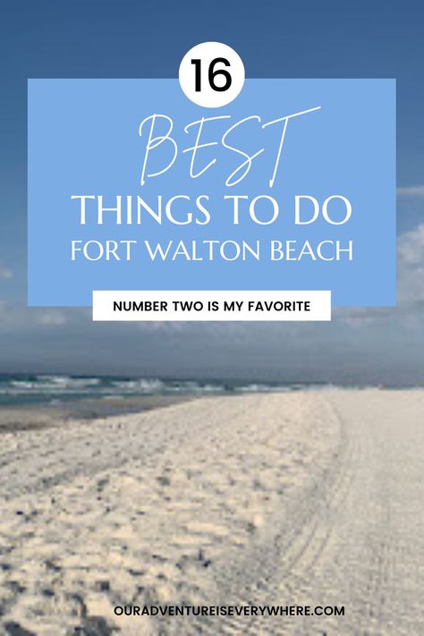 Fort Walton Beach Florida Attractions, Ft Walton Beach Florida, Beach With Family, Indoor Things To Do, Fort Walton Beach Florida, Florida Attractions, Okaloosa Island, Beach At Night, Birthday Trip