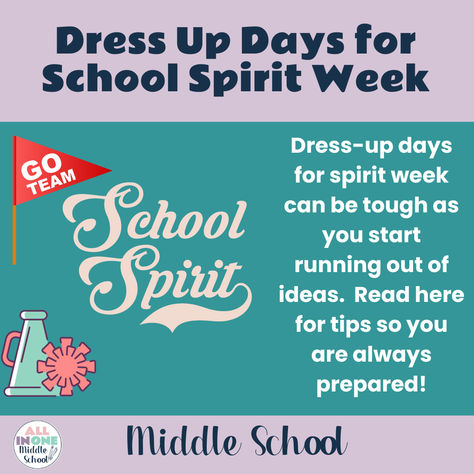 Dress-up days for spirit week can be tough as you start running out of ideas.  Read here for tips so you are always prepared!. Dress Up Days For School Spirit Weeks, Dress Up Days For School, Dress Like A Character, School Spirit Week, Dress Up Days, Pajama Day, Always Prepared, Start Running, Dress Up Day