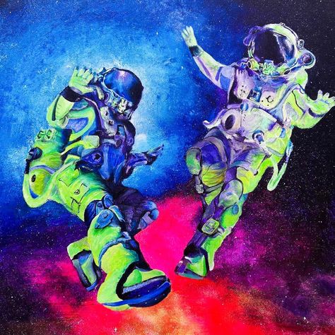 Fluorescent Acrylic Painting, Glow Products, Fluorescent Paint, Fluorescent Colors, Acrylic Paint Set, Out Of This World, Paint Set, Acrylic Colors, Acrylic Art