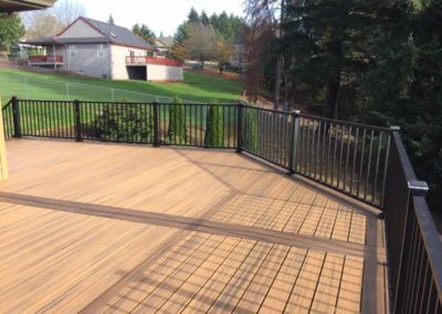 Trex Deck Railing, Trex Deck Colors, Deck Addition, Deck Colors, Post Caps, Patio Deck Designs, Under Decks, Deck Designs Backyard, Trex Deck