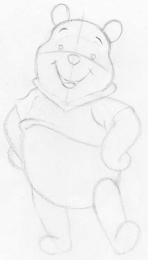 Draw Winnie The Pooh, Winnie Pooh Drawing Easy, Drawing Winnie The Pooh, Whinny The Pooh Drawing, Weenie The Poo, Easy Winnie The Pooh Drawing, Winnie Pooh Drawing, Winnie The Pooh Drawing Easy, Winnie The Pooh Drawing Ideas