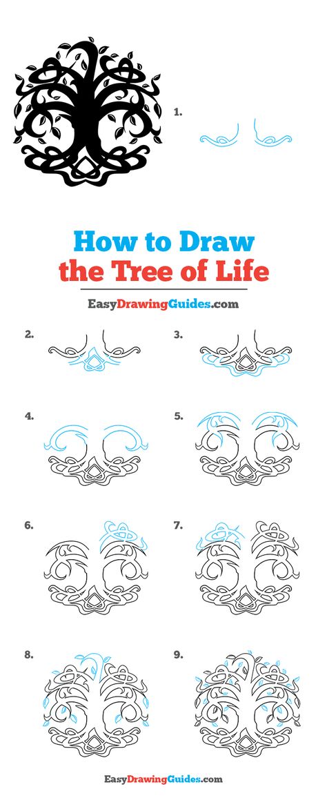 Tree Of Life Easy Drawing, Simple Tree Of Life Drawing, How To Paint The Tree Of Life, Tree Of Life Art Drawing Simple, Tree Of Life Sketch Simple, Easy Drawings For Beginners Trippy, How To Draw The Tree Of Life, How To Draw Tree Of Life, Tree Of Life Art Painting Ideas