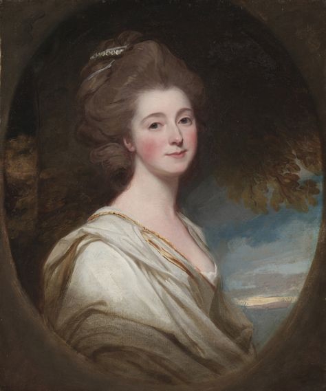 George Romney - Portrait of Jane Hoskyns Gilbert Stuart, Thomas Lawrence, George Romney, Oil Painting Woman, Lady Mary, History Painting, Cleveland Museum Of Art, Painting Portrait, Oil Painting Reproductions