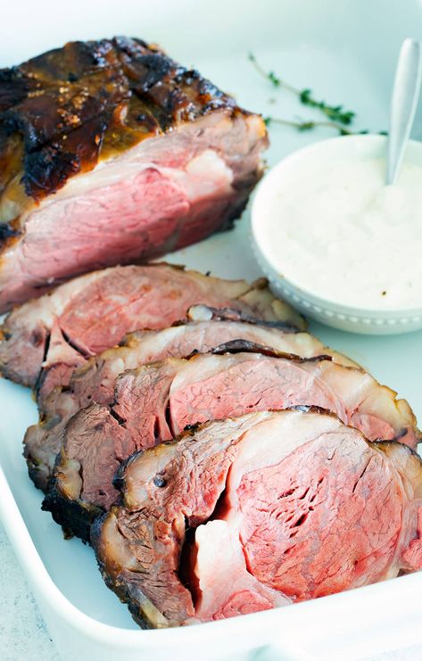 Reheat Prime Rib In Oven, How To Reheat Prime Rib Slices, How To Reheat Prime Rib, Prime Rib In Oven, Prime Rib Rub Recipe, Reheating Prime Rib, Smoked Prime Rib Recipe, Smoked Prime Rib Roast, Prime Rib Au Jus