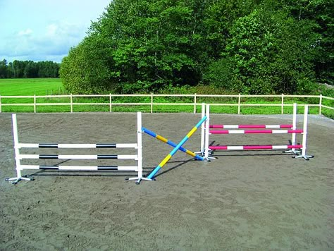 Horse Jump Course Ideas, Jumping Exercises For Horses, Jumping Courses, Diy Jumps, Horse Jumping Exercises, Riding Ideas, Jumping Exercises, Horse Training Exercises, Horseback Riding Tips