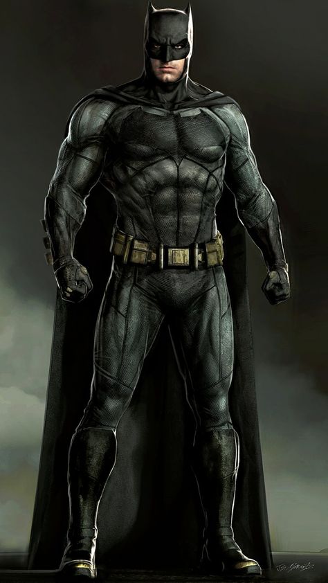 Batman-Ben Affleck Batman Concept Art, Affleck Batman, Batman Painting, Ben Affleck Batman, Batman Concept, Batman Drawing, Batman Film, Batman Pictures, Batman Costume