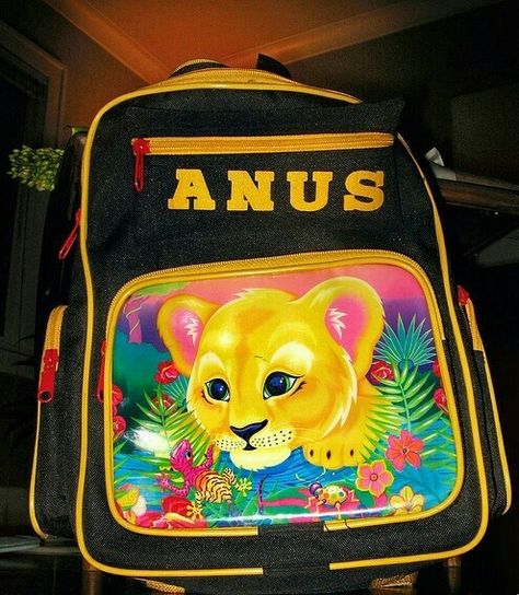 Absurd anus backpack