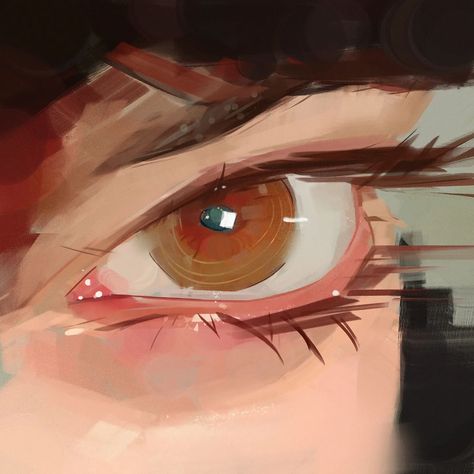 Quick sketch 👁️‍🗨️ #art #illustration #photoshop #eyes | Instagram Painting Eyes Digital, Painting Styles Digital, Eye Patch Reference, How To Render Eyes, Eye Art Reference, Eyes Art Styles, Comfort Painting, Eye Rendering, Eye Reference Drawing