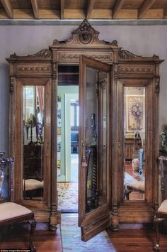 200 Home Inspiration ideas in 2022 | home, house interior, interior design Ornate Wardrobe, Secret Room, Bathroom Remodel Pictures, Door Bathroom, Bathroom Remodel Tile, Hidden Rooms, Secret Door, Bathroom Remodel With Tub, Remodel Bathroom