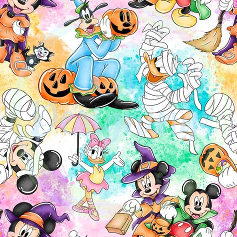 Mouse Halloween,halloween Seamless Digital File,seamless Pattern,digital Paper,seamless,background,design,clipart,printable,print,pattern - Etsy Disney Characters Wallpaper, Chat Halloween, Mickey Halloween, Seamless Paper, Halloween Wallpaper Iphone, Halloween Magic, Printed Backdrops, Halloween Designs, Halloween Digital