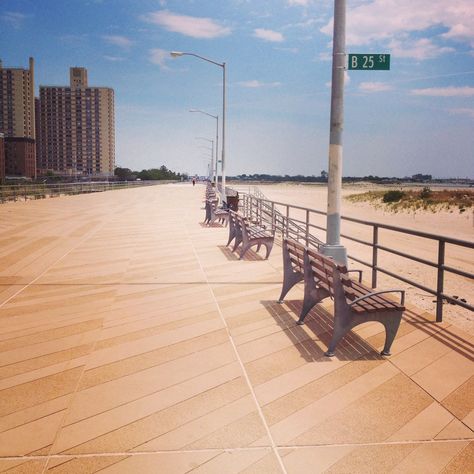 Far Rockaway, NY Long Beach Ny, Far Rockaway, Nyc History, Queens Nyc, Rockaway Beach, Places In New York, Queens Ny, Big Apple, Park Bench