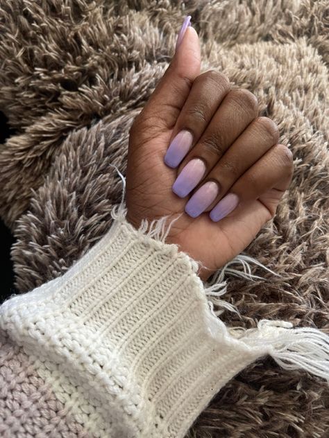 Purple Ombré Nails, Purple Ombre Nails, Lilac Nails, Ombré Nails, Ombre Pink, Purple Ombre, Pink Ombre, Purple Nails, Ombre Nails