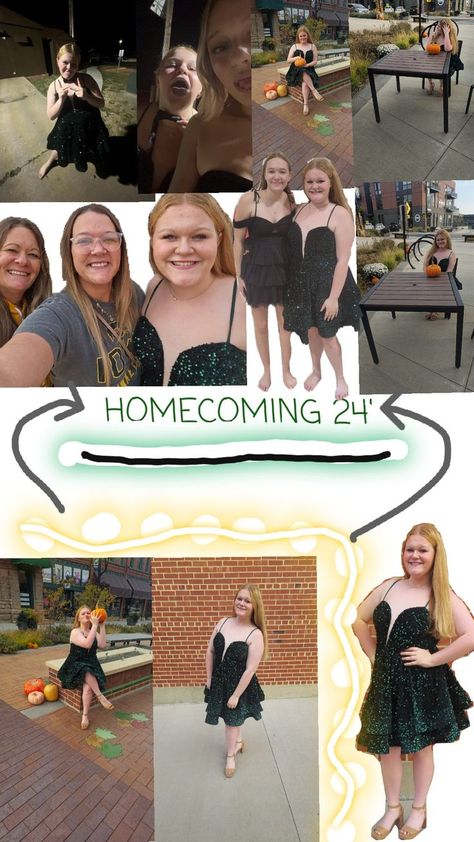 #freshman #highschool #homecoming #dress #green #gold Freshman Highschool, Highschool Homecoming, Hoco Pictures, Fall Dress, Homecoming Dress, Green Gold, Homecoming, High School, Canvas