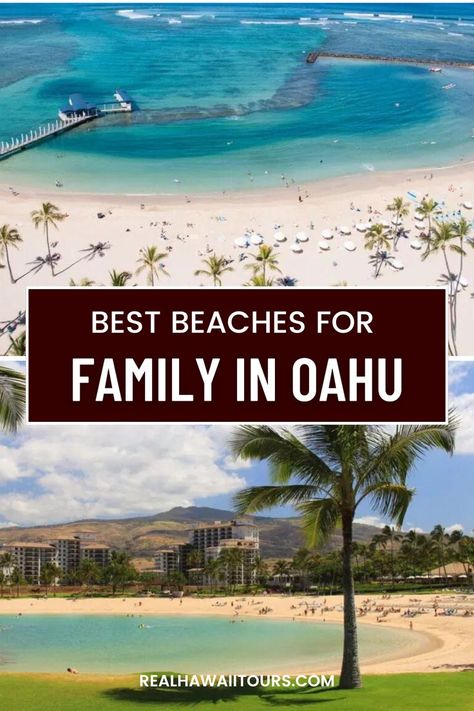 Discover the best beaches in Oahu for families, where gentle waves and soft sands make for perfect days out. Enjoy the calm waters of **Kailua Beach**, explore tide pools at **Lanikai Beach**, and relax at **Waikiki Beach** with its nearby amenities. These family-friendly spots offer safe and fun experiences for all ages! Hawaii Guide, Fun Experiences, Kailua Beach, Activities For All Ages, Hawaii Things To Do, Lanikai Beach, Perfect Days, Calm Waters, Relaxing Vacations