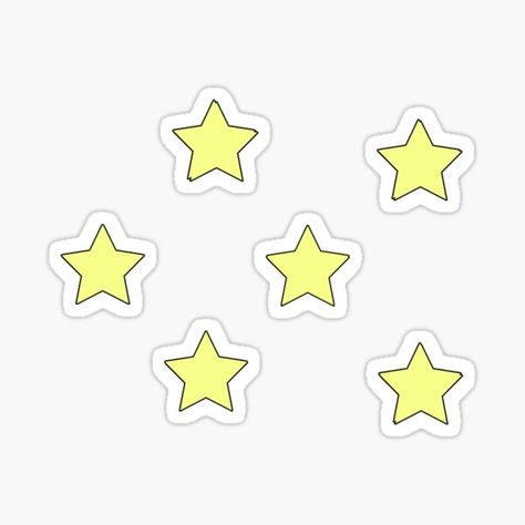 Star Stickers, Glossier Stickers, Independent Artist, Kids Rugs, Stars, Yellow, For Sale, Christmas, Quick Saves