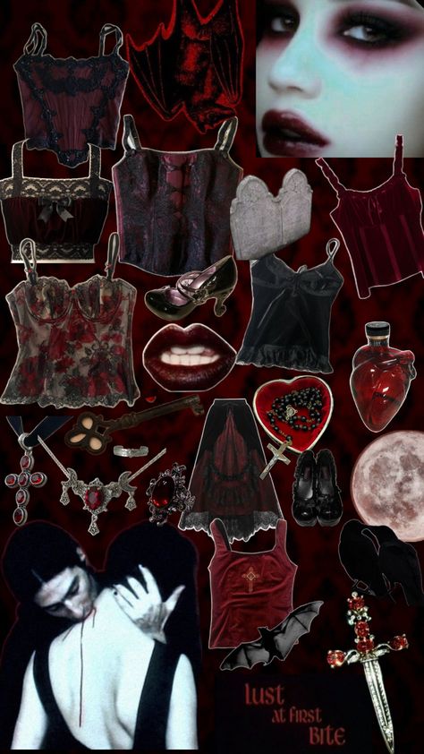 Romantic Goth Outfits, Romantic Goth, Outfit Collage, Goth Outfits, Alternative Outfits, Dark Fashion, Hair And Nails, Outfit Inspirations, Fashion Inspo