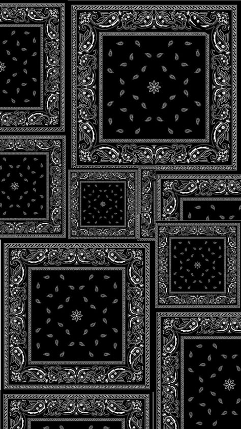 Black Bandana Wallpaper, Bandana Wallpaper, Thug Life Wallpaper, 30 Days Of Night, Blood Wallpaper, Paisley Print Design, Black Bandana, Hype Wallpaper, Paisley Wallpaper