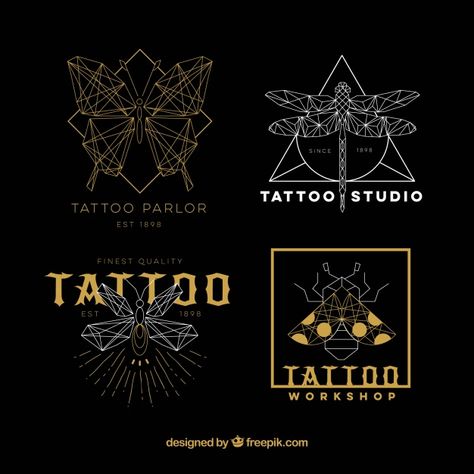 Tattoo Logos Design, Tattoo Shop Logo Ideas, Tattoo Logo Design Ideas, Tattoo Studio Logo Design, Tattoo Logo Ideas, Tattoo Logo Design Graphics, Tattoo Shop Logo, Tattoo Branding, Tattoo Studio Logo